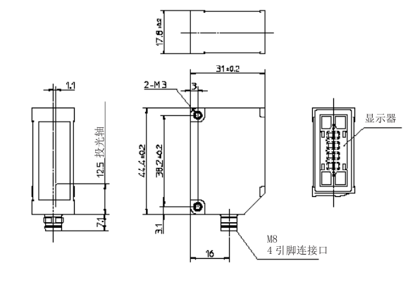 CD22傳感器規格尺寸